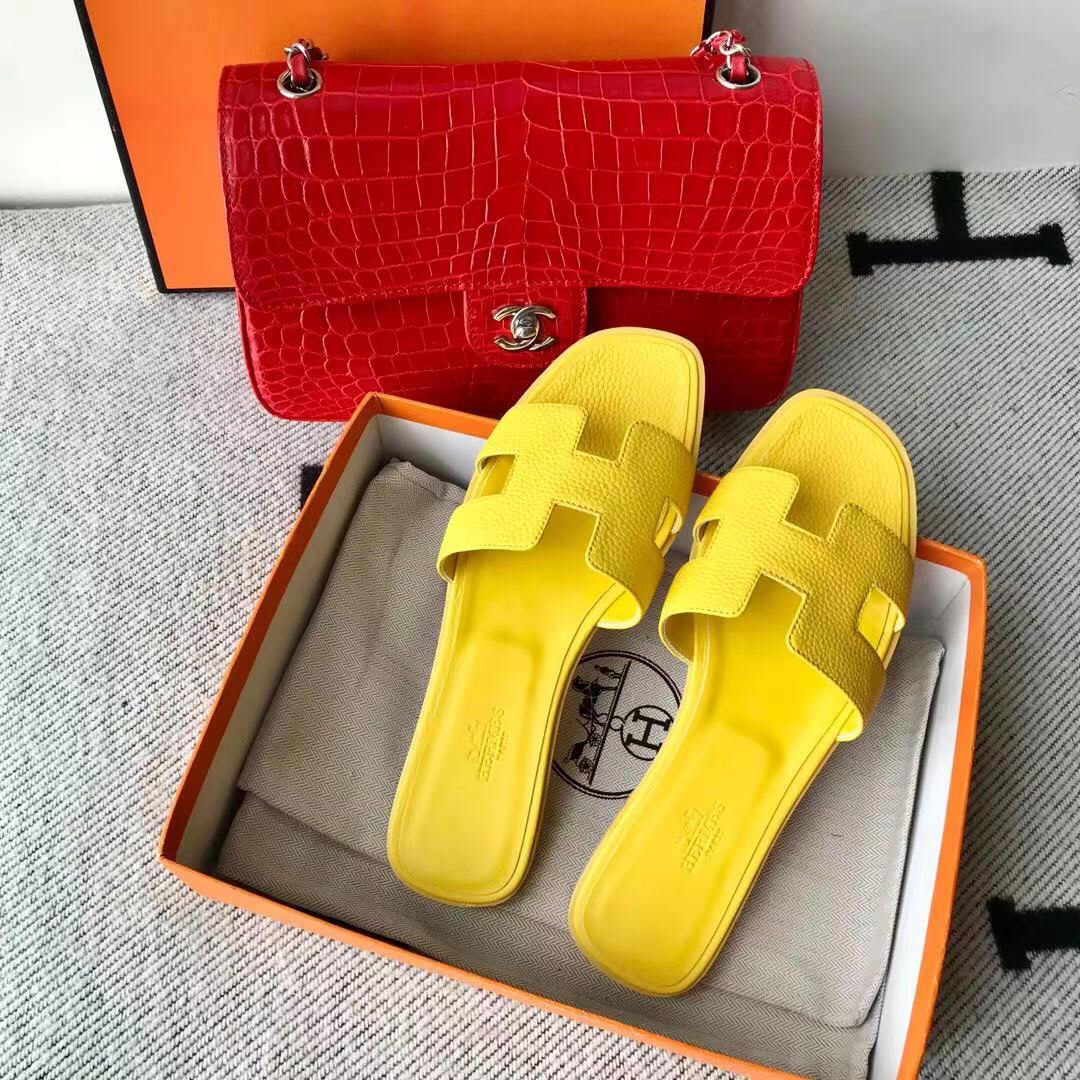 에르메스 올수공 오란 슬리퍼 샌들 토고 20